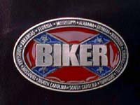 Confederate Flag Biker