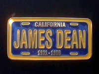 1931-1955 Blue California James Dean Belt Buckle