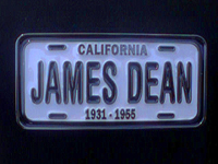 1931-1955 Silver California James Dean Belt Buckle