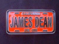 1931-1955 Orange California James Dean Belt Buckle