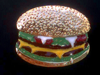 Hamburger Belt Buckle