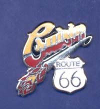 Route 66 Cruisin Hat Pin