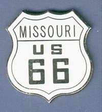 Missouri US Route 66 Hat Pin