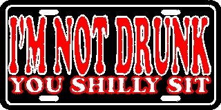 I'm Not Drunk You Shilly Sit
